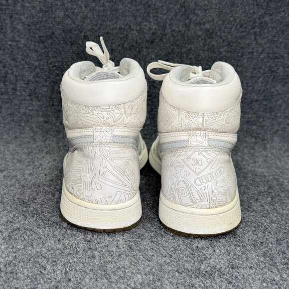 Jordan 1‎ Retro High Shoes Men\'s Size 11.5 30th Anniversary Laser White Grey main image 6